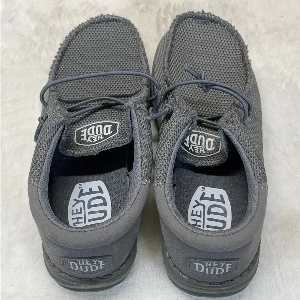 Hey Dude Kids Charcoal Moccasins